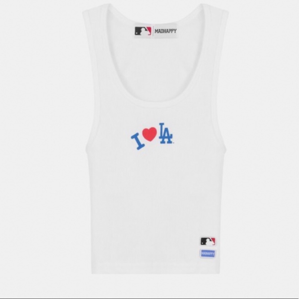 Madhappy limited edition LA Dodgers colab tank top